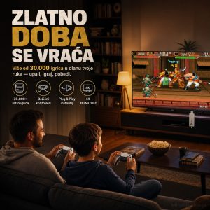 Retro konzola X6 – Preko 30.000 retro igrica