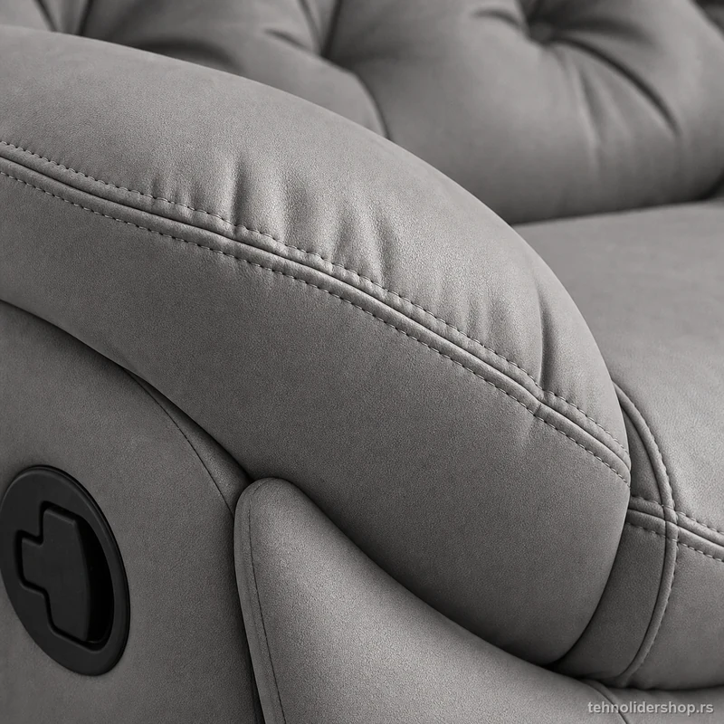 relax fotelja - detalji materijala i šavova
