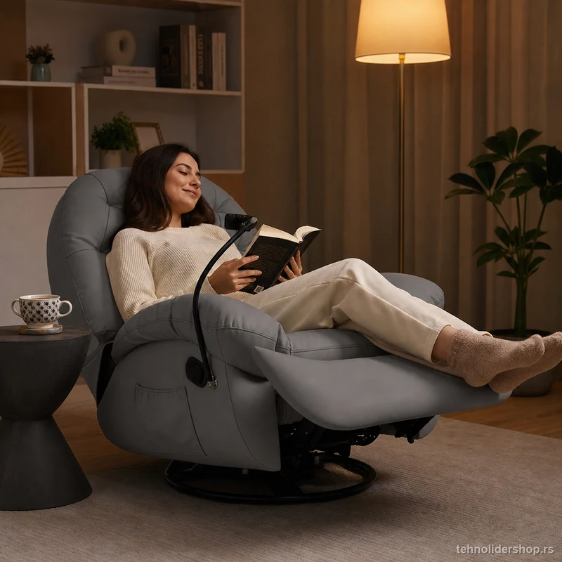 relax fotelja - osoba se opušta