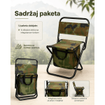 Detalj sklopive stolice mehanizam i funkcionalnost