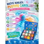 šumeće kugle za kupanje – u upotrebi