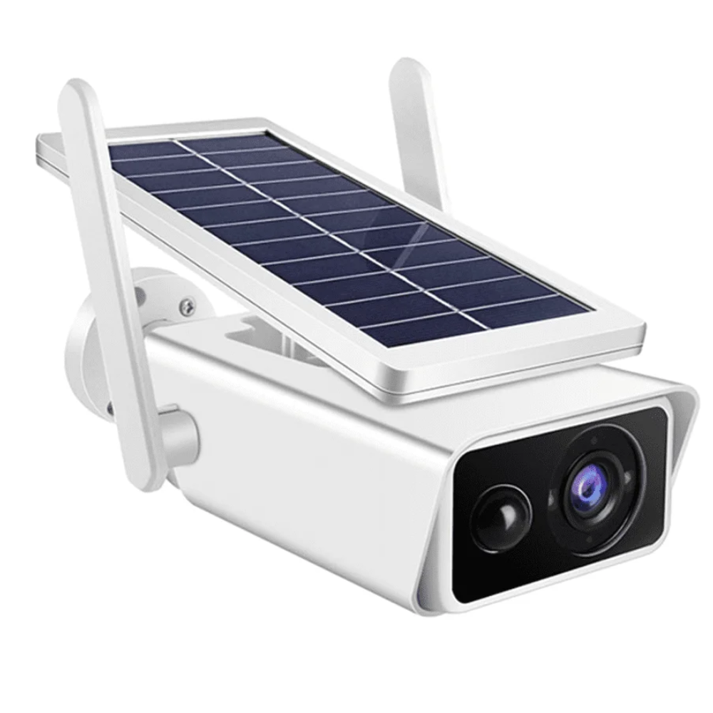 Solarna Fiksna Wi-Fi Kamera solarna fiksna wi-fi kamera — u upotrebi