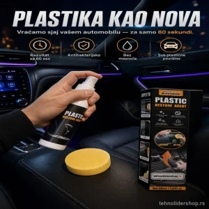 Sprej za obnavaljanje plastike u kolima
