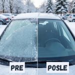 sredstvo za otapanje snega — prednja strana