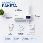 sterilizator četkica — prednja strana