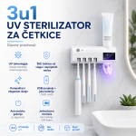 sterilizator četkica — u upotrebi
