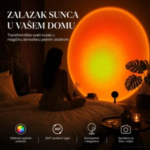 Sunset lampa - Zalazak sunca u Vašem domu