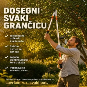 Teleskopske makaze za orezivanje