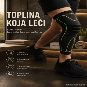 Termo-kompresiona navlaka za koleno i celu nogu