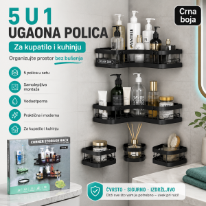 Toalet - Ugaona Polica