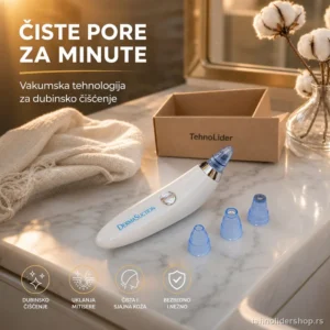 Vakumski Čistač Pora – Dubinsko Čišćenje Lica i Uklanjanje Mitišera