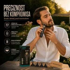 VGR 082 Trimer za Šišanje Super Trim – Precizno Oblikovanje Kose i Brade