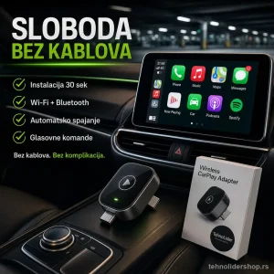 Wireless Apple Carplay & Android Auto Adapter