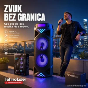 Zvucnik ZQS-6201 Bluetooth Veliki