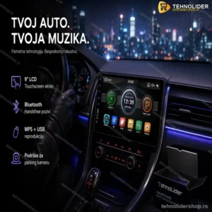 1 DIN Auto Multimedija 9 Inca – MP5 Player sa Bluetooth i LCD Ekranom