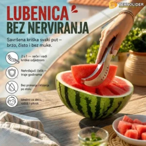 2 u 1 Nož za Lubenice