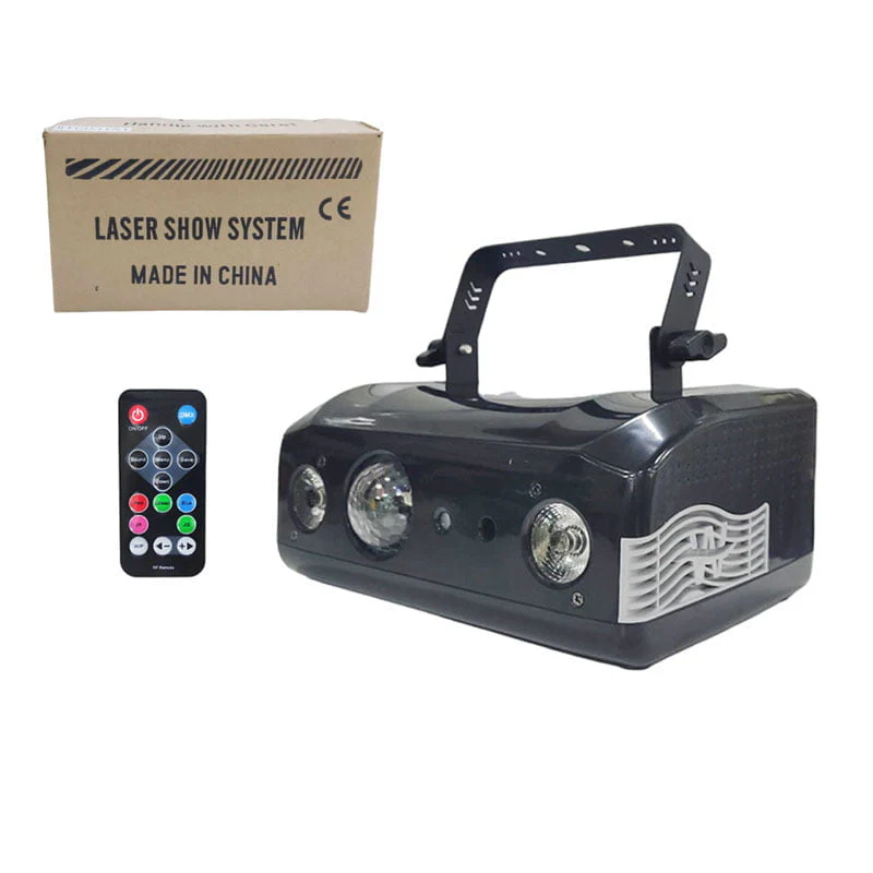 3u1 laserski svetlosni efekat 60W sa DMX kontrolom svetlosni efekat - prednja strana