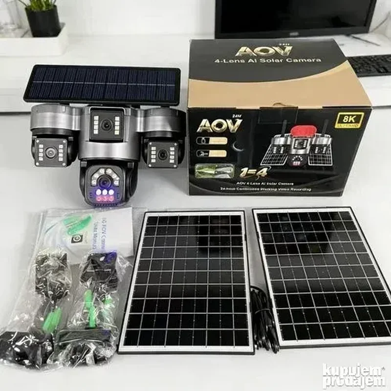 4g Solarna Kamera 4 Sociva Ptz Wifi 12x Zoom solarna PTZ kamera - detalji