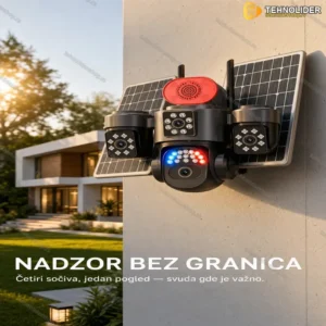 4g Solarna Kamera 4 Sociva Ptz Wifi 12x Zoom