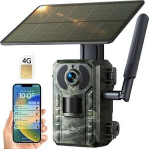 4G solarna lovačka kamera sa SIM karticom i živim prenosom