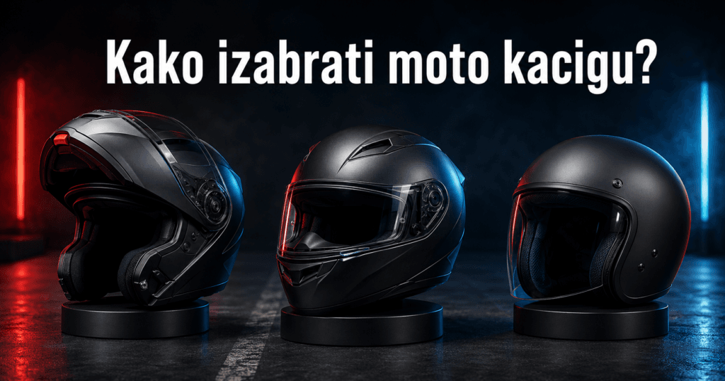 Kako izabrati moto kacigu: flip-up, integralna ili jet?