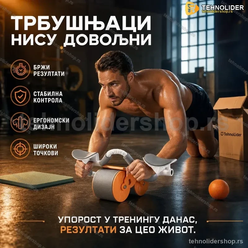 Ab Roller sa automatskim povratom Ab Roller sa automatskim povratom