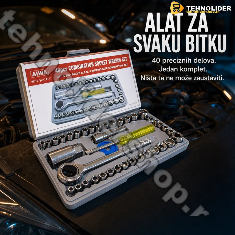 aiwa-komplet-gedora-set-40-delova-tehnolidershop aiwa-komplet-gedora-set-40-delova-tehnolidershop