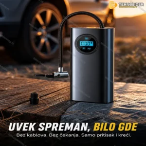 Aku Pumpa 4u1 Punjiva – Za Gume, Dušeke, Lopte i Bicikle