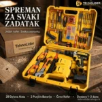 Aku Šrafilica Set Alata – 29 Delova + 2 Baterije u Koferu