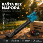 Akumulatorski Duvač Lišća 188V – Bežično Čišćenje Bašte