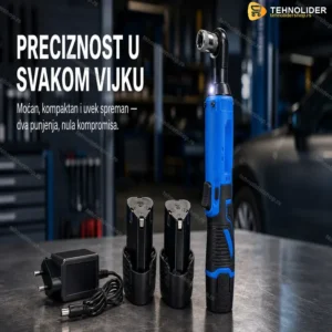 Akumulatorski rucni kljuc sa sa čegrtaljkom 18v dve baterije