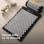 Akupresurna Prostirka za Masažu i Opuštanje Leđa