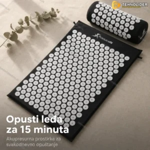 Akupresurna Prostirka za Masažu i Opuštanje Leđa
