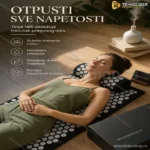 Akupunkturna masažna joga mat Acupressure MAT