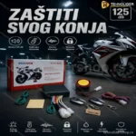 Alarm za Motor i Skuter Pervoi CTC 528 – Daljinsko Upravljanje i Sirena 125 dB