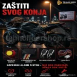 Alarm za Motor i Skuter sa Daljinskim Upravljačem i Sirenom 125dB