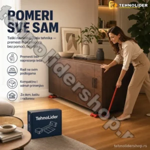 Alat za Pomeranje Teških Predmeta – Praktično Rešenje za Dom i Baštu
