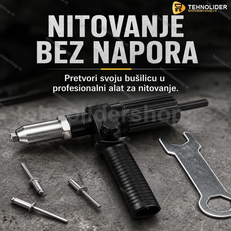 Alat za pop nitne dodatak za bušilicu Alat za pop nitne dodatak za bušilicu