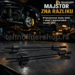 Skidač Opruga Amortizera – Profesionalni Alat 380mm, Komplet 2 Stezaljke