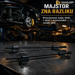 Skidač Opruga Amortizera – Profesionalni Alat 380mm, Komplet 2 Stezaljke