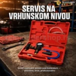 Alat za vakumiranje i punjenje rashladnog sistema vozila
