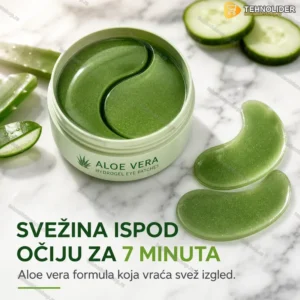 Aloe Vera Maska za Zatezanje Kože Ispod Očiju