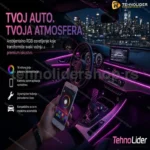 Ambijentalno RGB LED osvetljenje za enterijer auta RGB niti