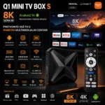 Android 14 TV Box Q1 Mini S — 8K Ultra HD Smart Box