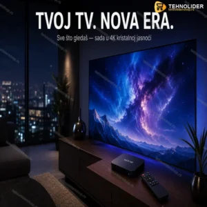Android Smart TV Box MX Box S – 4K UHD sa Android 14 i Wi-Fi