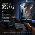 Android TV Box XS97 K2 – 4K HDR Streaming, 2GB RAM, Android 10