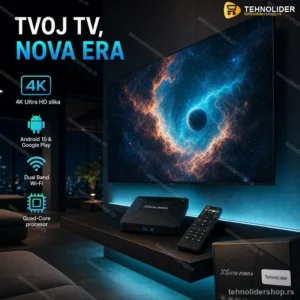 Android TV Box XS97 Pro 4K – Pametni Multimedijalni Plejer
