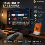 Android TV Stik Q96 4K | 8GB RAM + 128GB | Smart TV Box