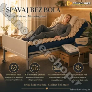 Antidekubitalni Vazdušni Dušek – Zaštita od Dekubitusa za Kućnu i Medicinsku Negu