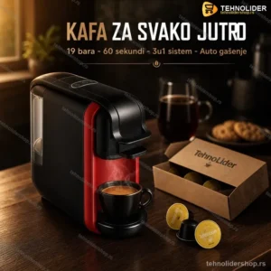 Aparat za Kafu 3u1 – Espreso, Dolce Gusto i Mlevena Kafa (AC-514K)